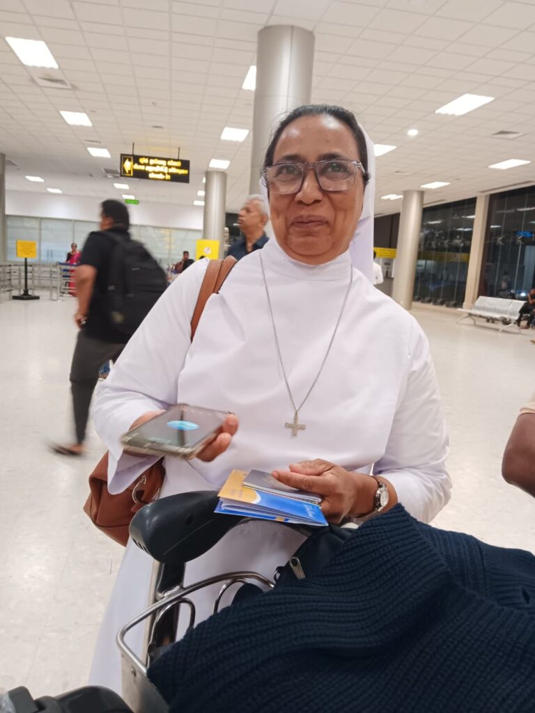 Sr. Priyani Asanthi going on mission to Pakistan